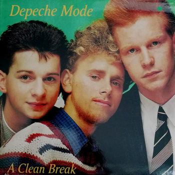 DEPECHE MODE - A CLEAN BREAK (Coloured red)