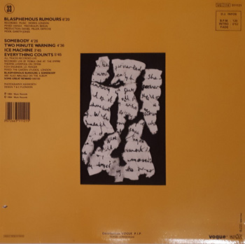 Back Cover Missing