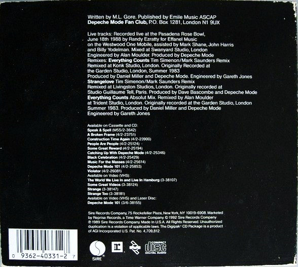 Back Cover Missing
