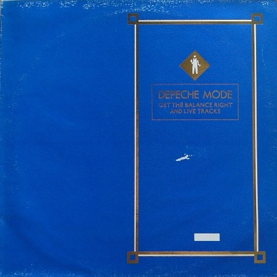 DEPECHE MODE - GET THE BALANCE RIGHT (UK) (Live tracks) (Textured sleeve)