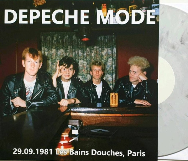 DEPECHE MODE - 29.09.1981 LES BAINS DOUCHES PARIS (Black vinyl) No: 291 / 548