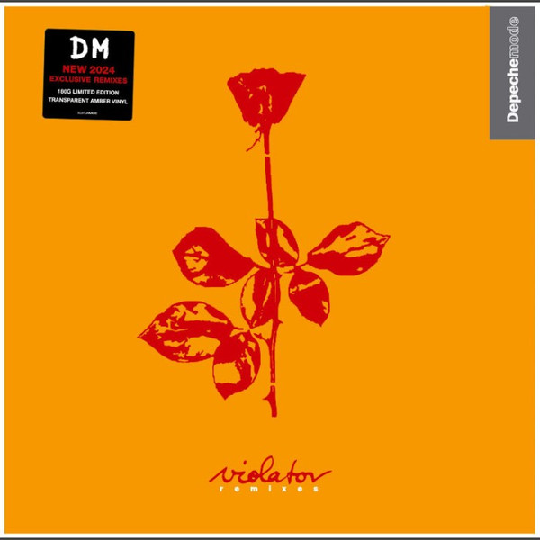 DEPECHE MODE - VIOLATOR REMIXES 2024 (Coloured Transparent Amber)